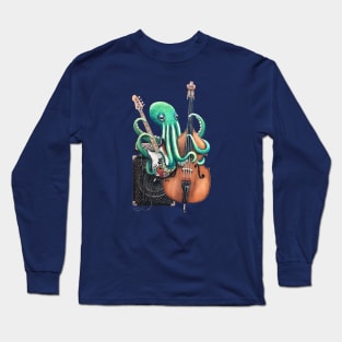 "OctoBass" - OctoKick collection Long Sleeve T-Shirt